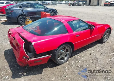 1991 Chevrolet Corvette from USA, damaged, VIN 1G1YY2386M5109279